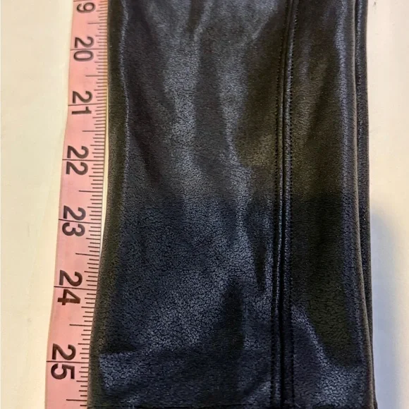 SPANX Faux Leather-Look High Waist Leggings Black - Picture 5 of 7
